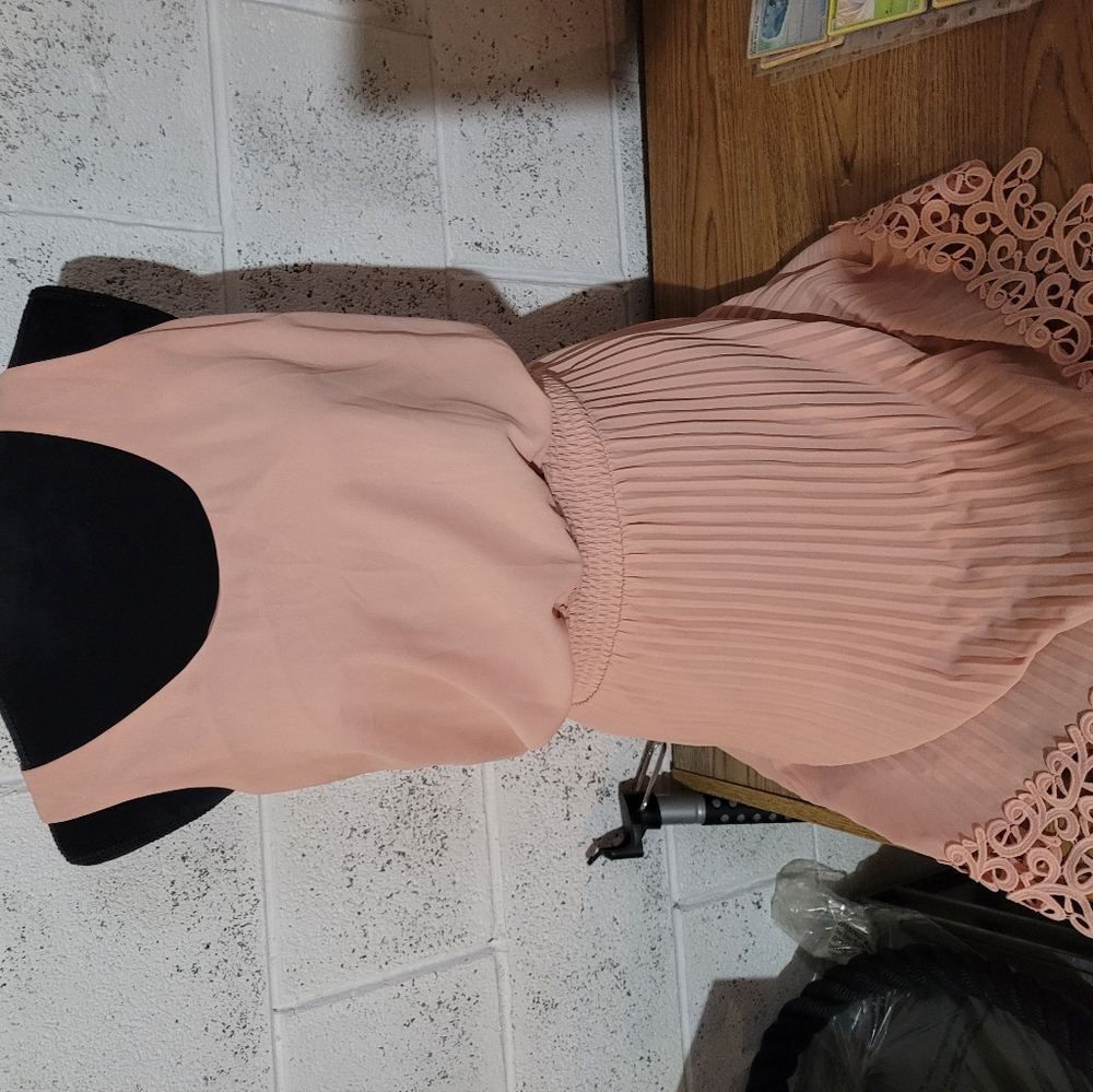Express Light Pink Dress M